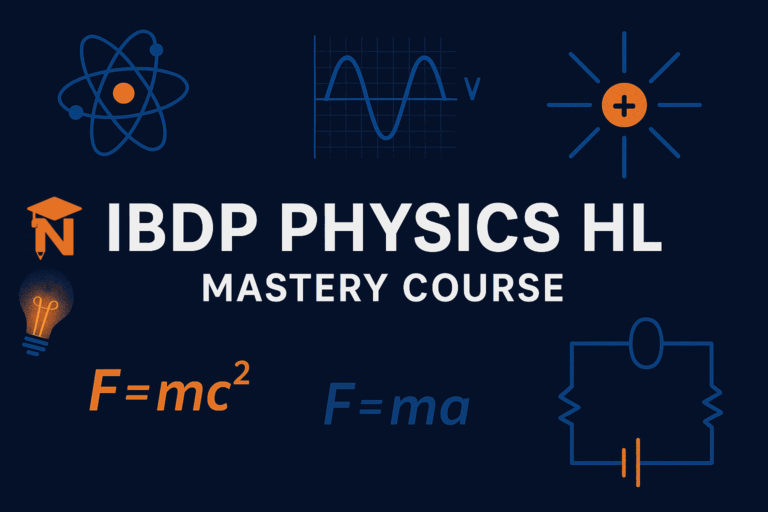 IBDP Physics HL Mastery Course